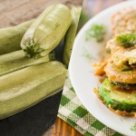 Courgettes in dit beslag vegen als eerste van tafel: 3