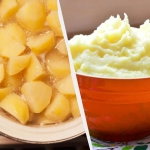 Je hebt je aardappelpuree voor niets in gewoon water gekookt:
